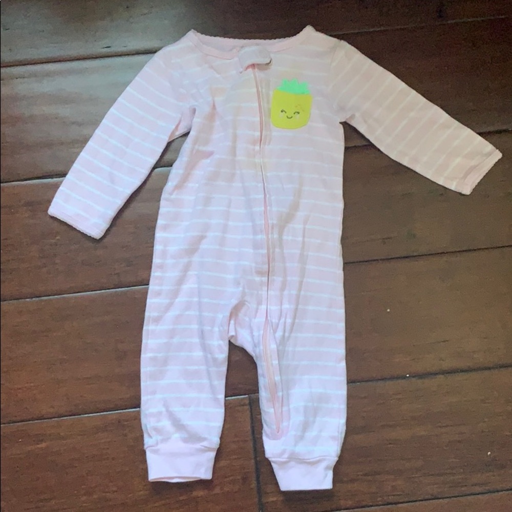 Baby girl pink one piece
